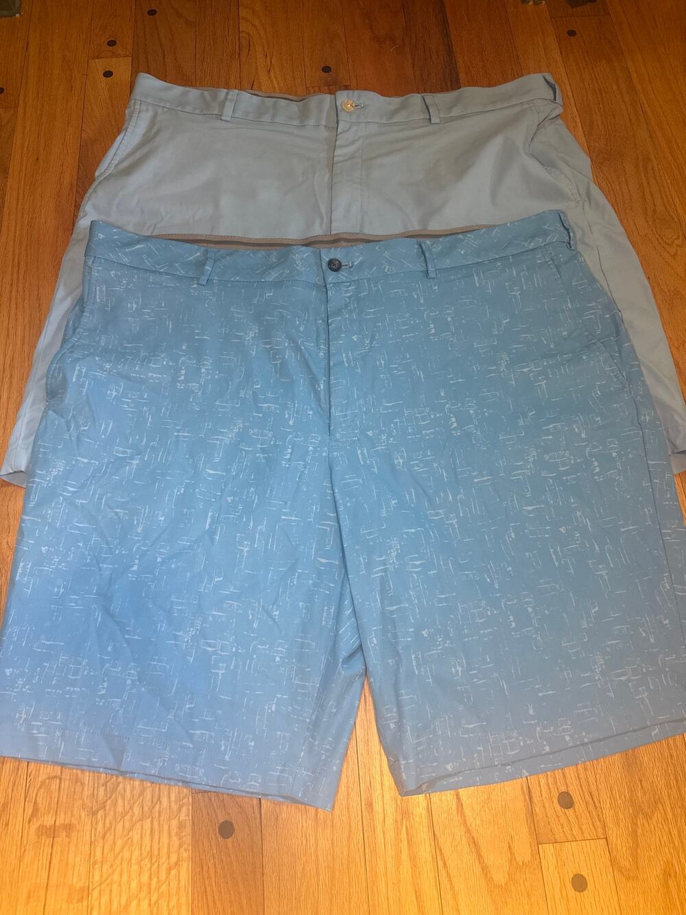 Walter Hagen Golf Shorts Lot Men’s 42 Blue Khaki Performance Stretch